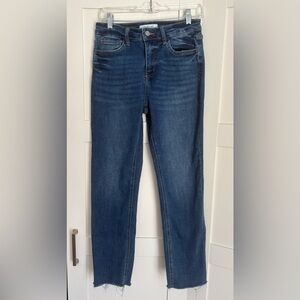 Lovervet Straight Leg Jeans Classic Blue Size 27 or Size 5 Casual Minimalist